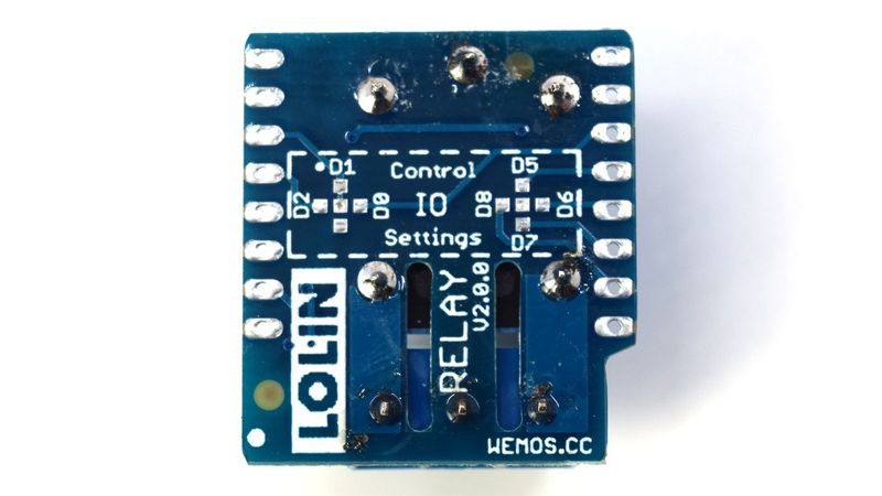 Relay shield V2 for WeMos D1 Mini
