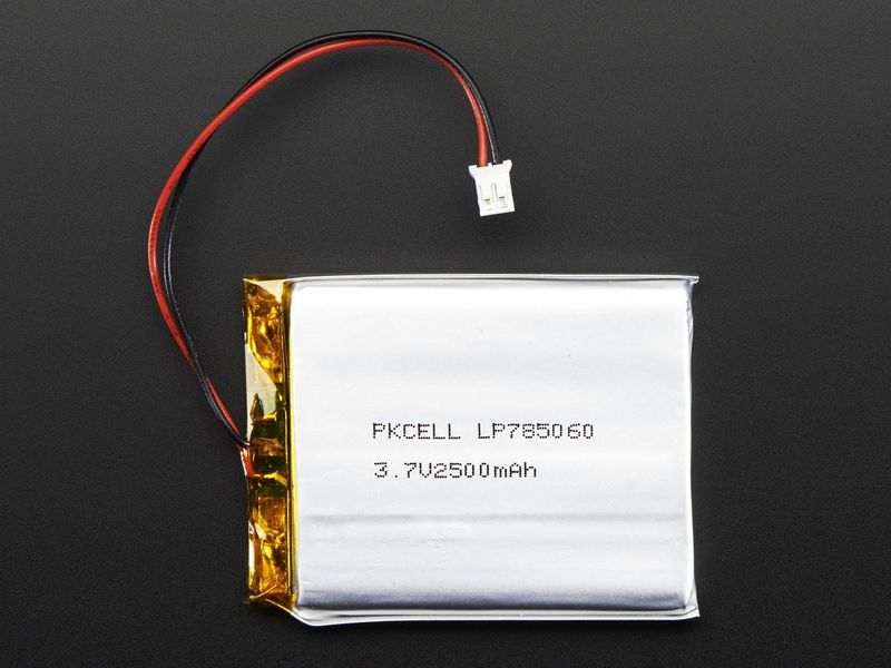 Lithium Ion Polymer Battery - 3.7v 2400mAh
