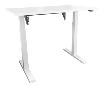 DELTACO 19" Vertikalt väggfäste, 2U, max 60kg, stålkonstruktion, svart