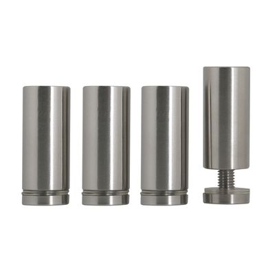 Monitorställ i glas/metall 1 m