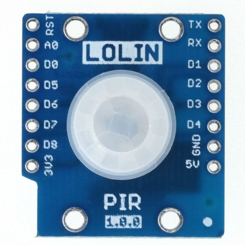 PIR Shield V1.0.0 for LOLIN D1 mini