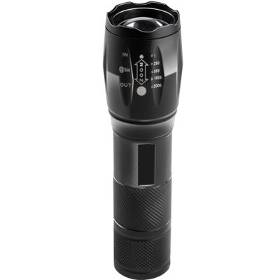 LED Aluminium Zoom Flashlight