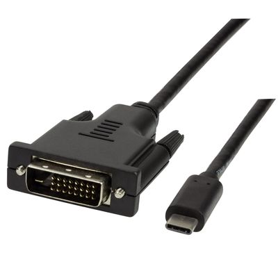 USB-C -> DVI 1080p 1,8m