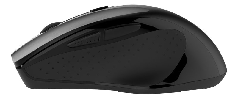 DELTACO Wireless office silent mouse, ergonomic shape, USB rec