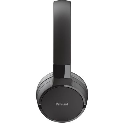 Zena Wireless Bluetooth On-Ear Headphones Black