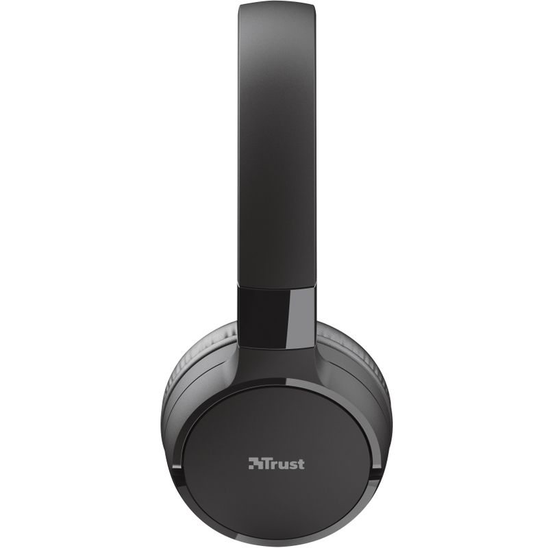 Zena Wireless Bluetooth On-Ear Headphones Black