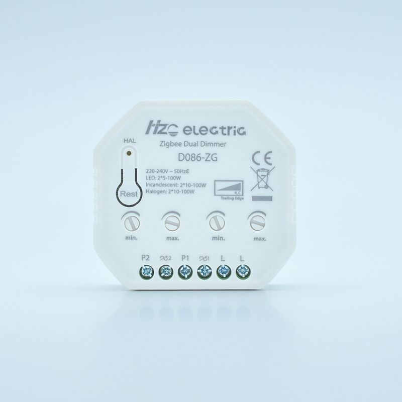 Smart krondimmer (2-kanals) ZigBee