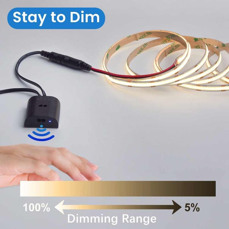 Dimmerswitch med rörelsesensor