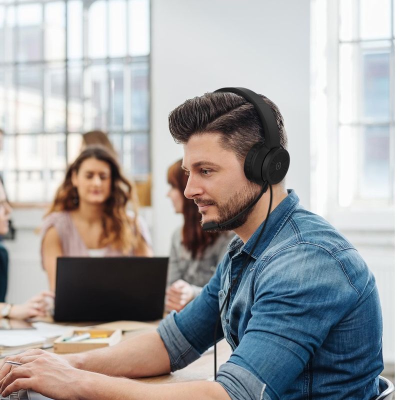 SWHeadset Stereo Headset 3.5mm for PC/Mobile