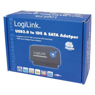 USB 2.0 -> SATA + IDE 3,5/3,2