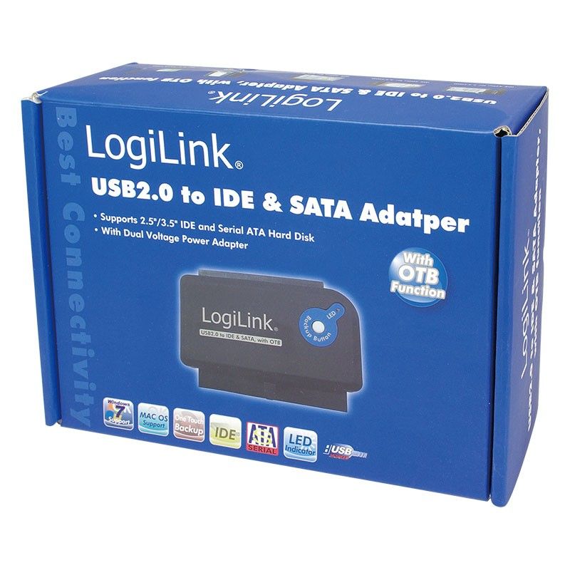 USB 2.0 -> SATA + IDE 3,5/3,2