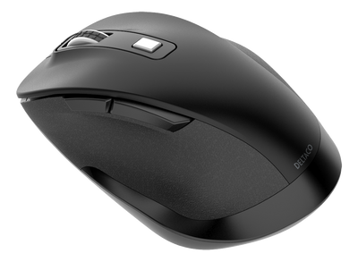 DELTACO Office Wireless ergonomic mouse, silent clicks, 2400 DPI