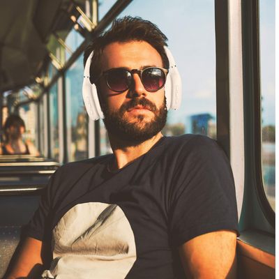 HyperBeat Wireless Headphones Bluetooth 5.0 White