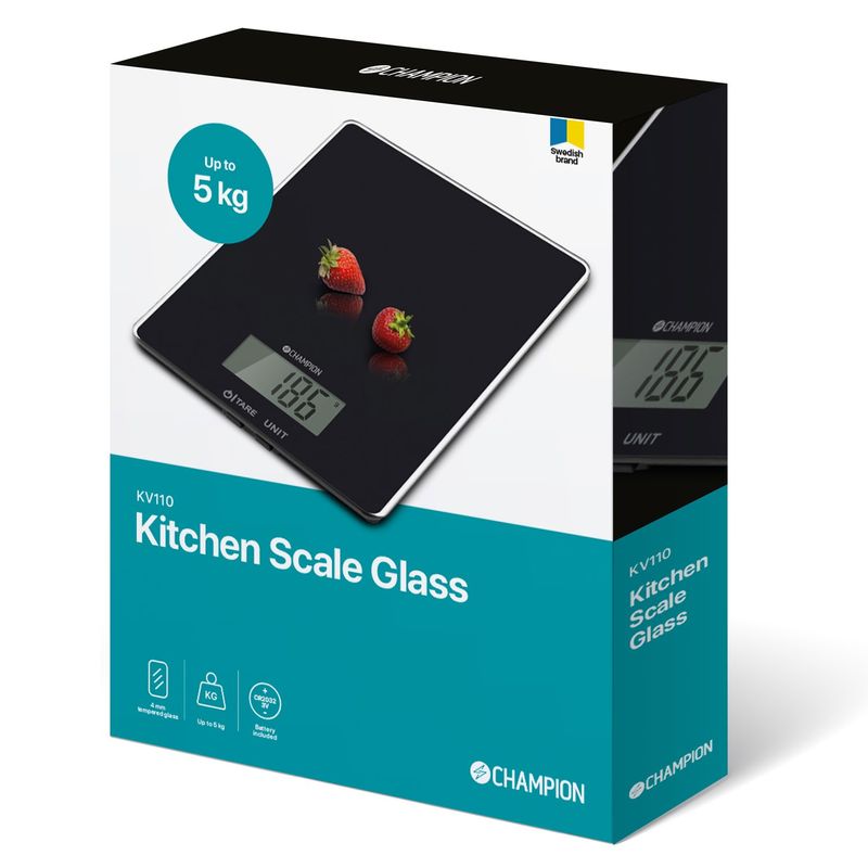 Kitchen scale 5kg Glass