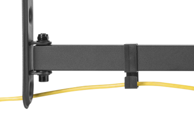 DELTACO Office, full-motion 3-way wall, 23"-42", 25kg, 75x75-200-200