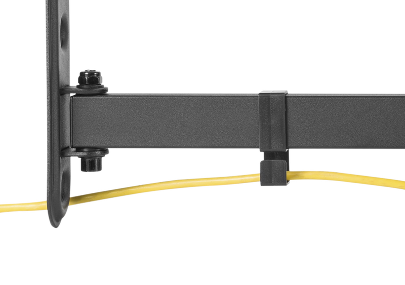 DELTACO Office, full-motion 3-way wall, 23"-42", 25kg, 75x75-200-200