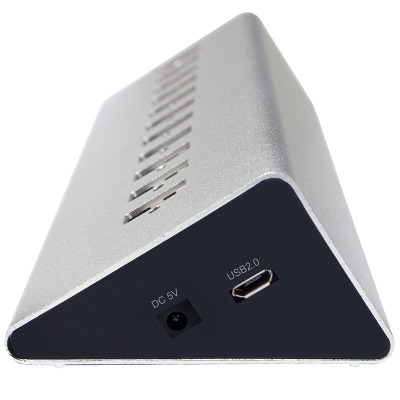 USB 2.0-hub 10+1 fast charge