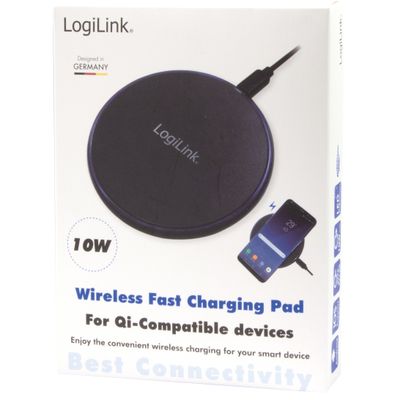 Trådlös laddare Qi 10W Fast charge