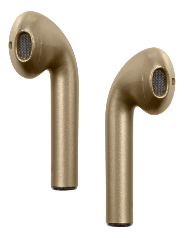 Headphones TWS Earbuds, gold