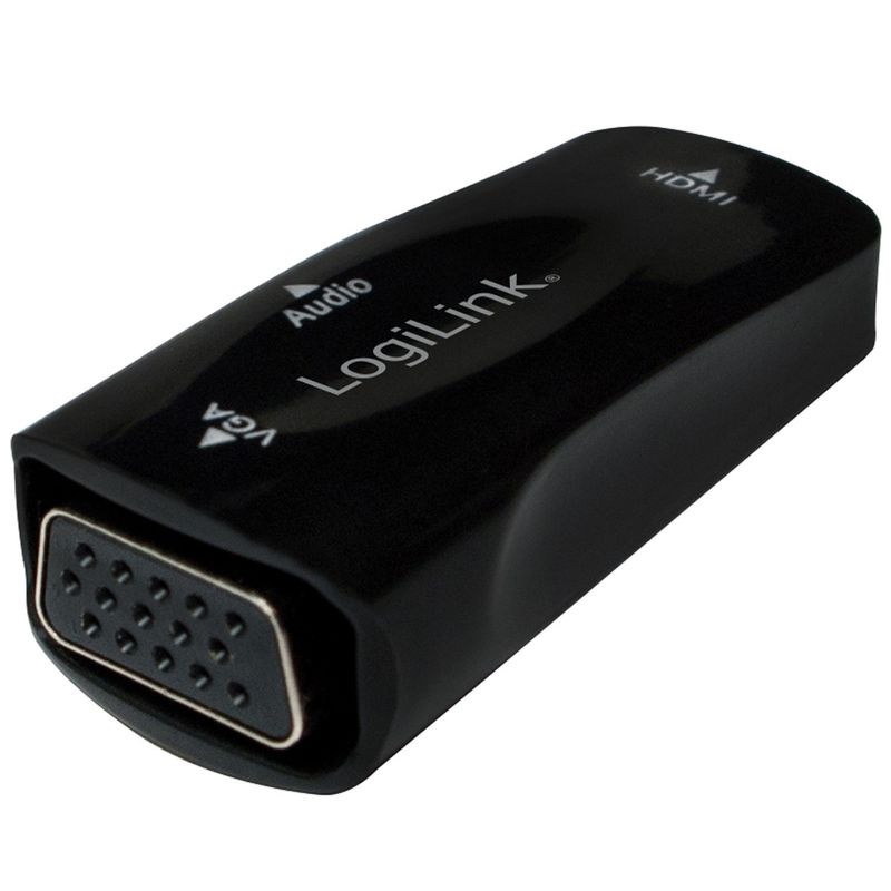 HDMI-hona -> VGA-hona + ljud