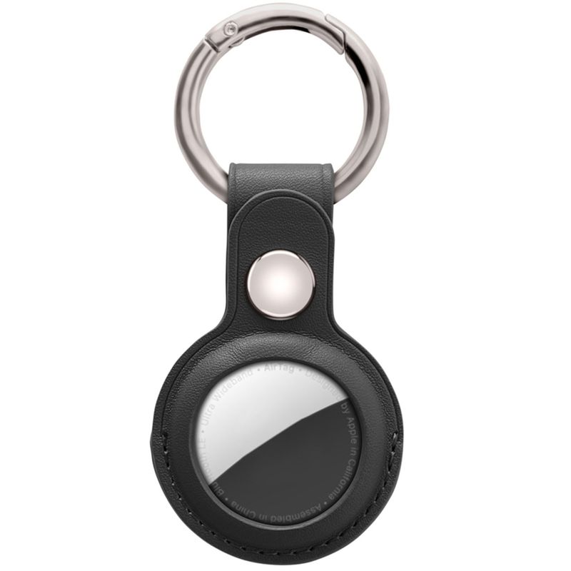 AirTag Cover Läder Svart