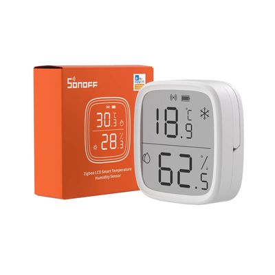 Temperatur/luftfuktighetsmätare med skärm