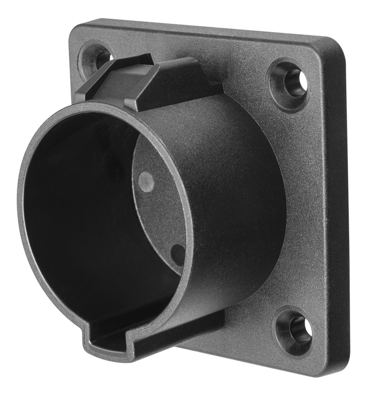 e-Charge väggfäste för Typ1 laddningskontakt