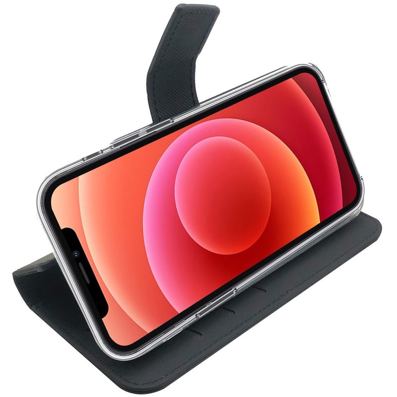 Wallet Case iPhone 12 / 12 Pro Black