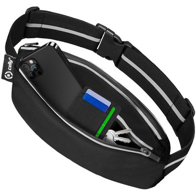 Sportbälte/telefonficka max 6,9" Svart