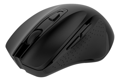 DELTACO Wireless office silent mouse, ergonomic shape, USB rec