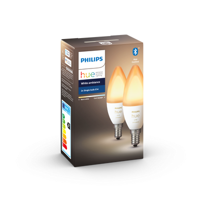 Hue White Ambiance B39 E14 - 2 pack