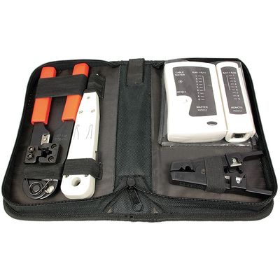 Network Small Tool Kit 

1. Ge plats och spara nätverksverktyg på ett organiserat sätt med detta praktiska verktygskit i mindre storlek.

2. Inkludera
