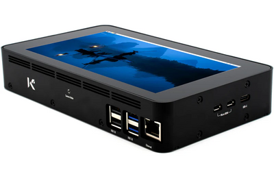 Case for Raspberry Pi 5 and the Official Raspberry Pi 7-inch Touchscreen