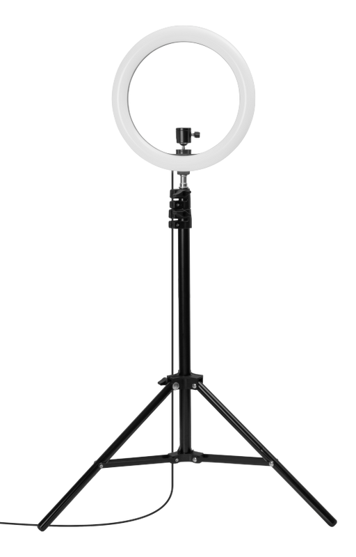 Vlogg-kit - ringlight & golvstativ