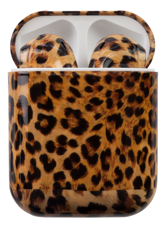 Hörlurar TWS Earbuds, leopard