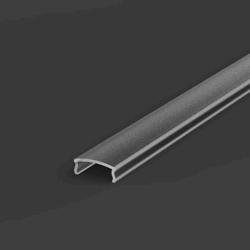 Front till aluminiumprofil P4-1 för LED-list