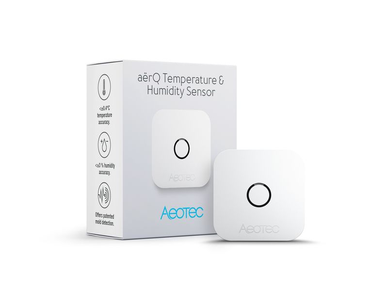 Temperatur och Fuktighetssensor - Aeotec aërQ