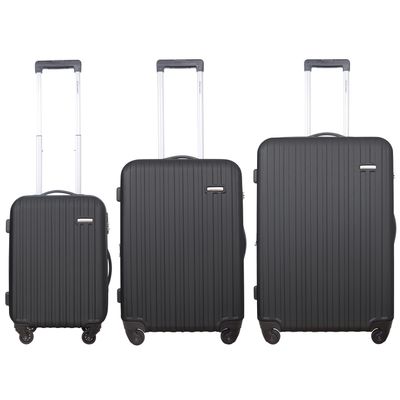 Rhodes Luggage Set 3pcs Black