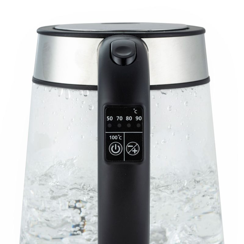 Kettle Temp 1.7L Glass