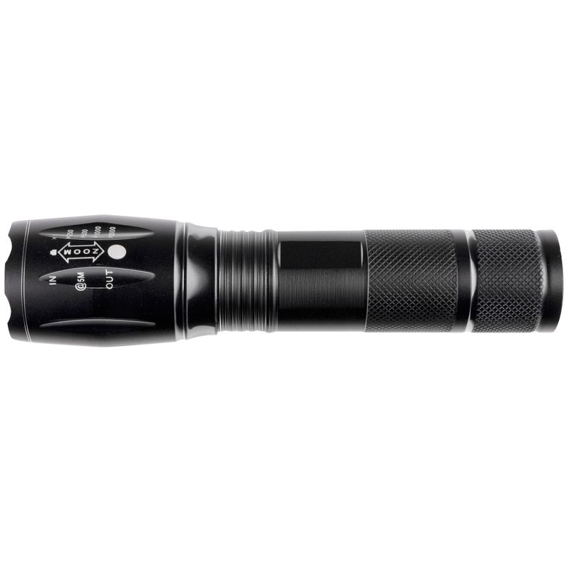 LED Aluminium Zoom Flashlight