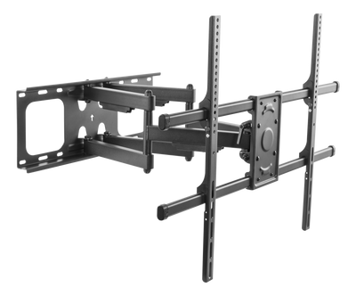 DELTACO Office, Heavy-duty full-motion wall mount, 65-100", 85kg, 200x200-800x60.