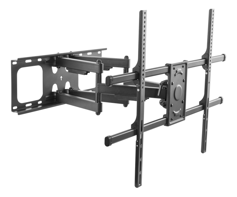 DELTACO Office, Heavy-duty full-motion wall mount, 65-100", 85kg, 200x200-800x60.