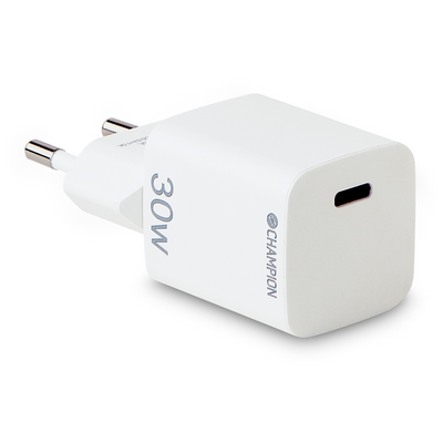 Fast Charger USB-C PD 30W Vit