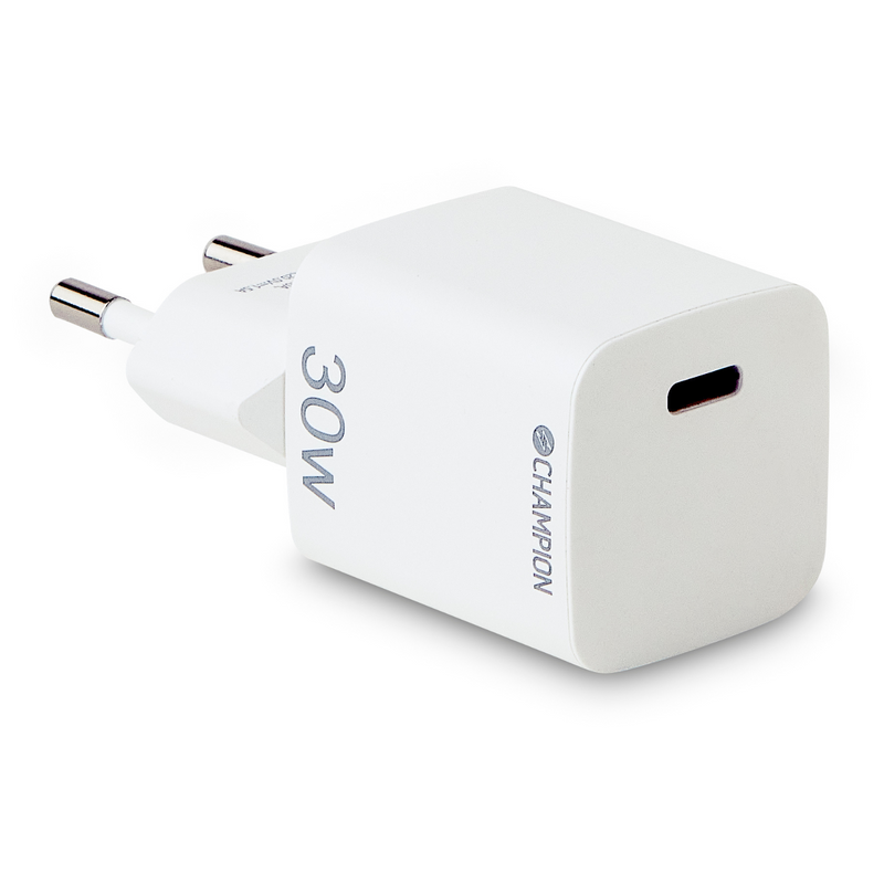 Fast Charger USB-C PD 30W Vit