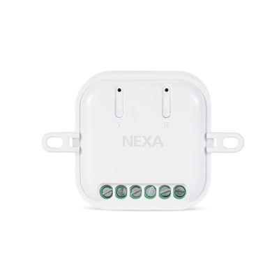 Inbyggnadsrelä med 2 kanaler - 2x1500W - MCMR-3000