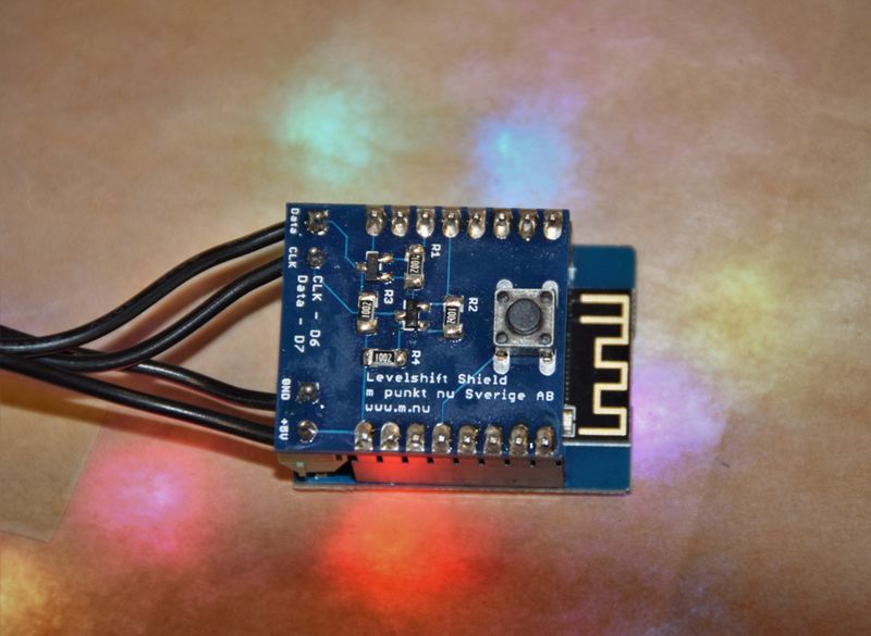 Levelshift Shield for WeMos D1 Mini