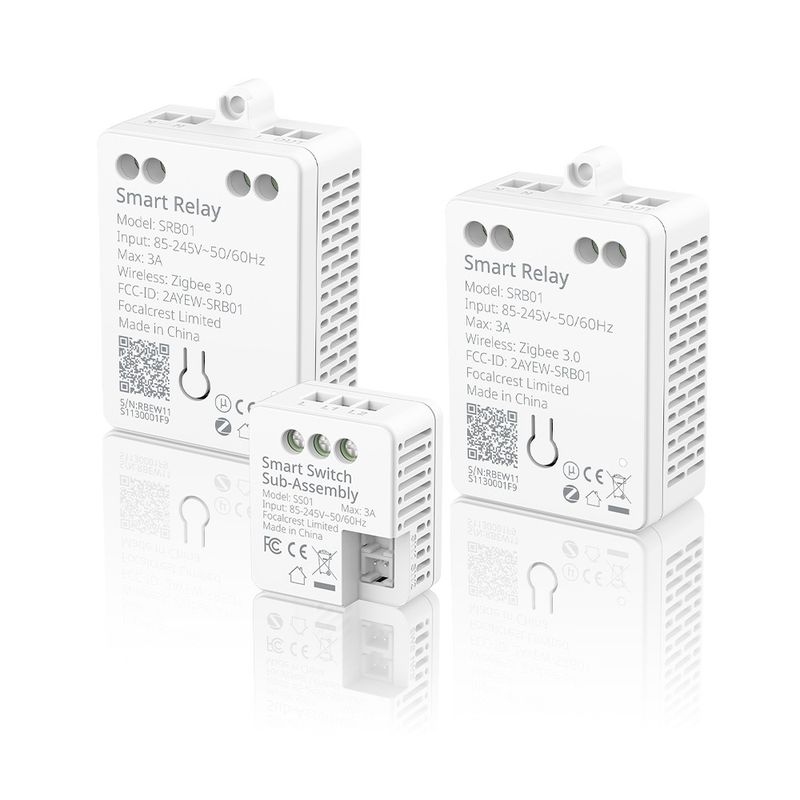 Inbyggnadsrelä - Smart Switch & Sub Assembly - ZigBee - 2 pack