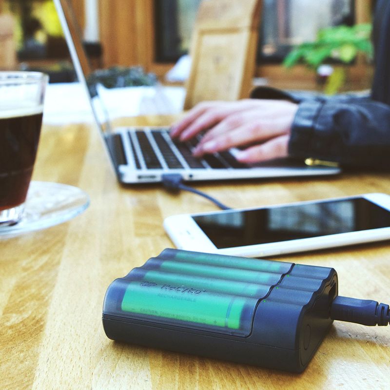 Charge AnyWay Batteriladdare och Powerbank