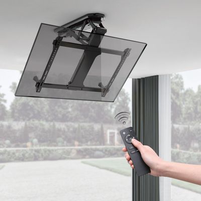 Motoriserat flipdown-takfäste för TV 32-70"