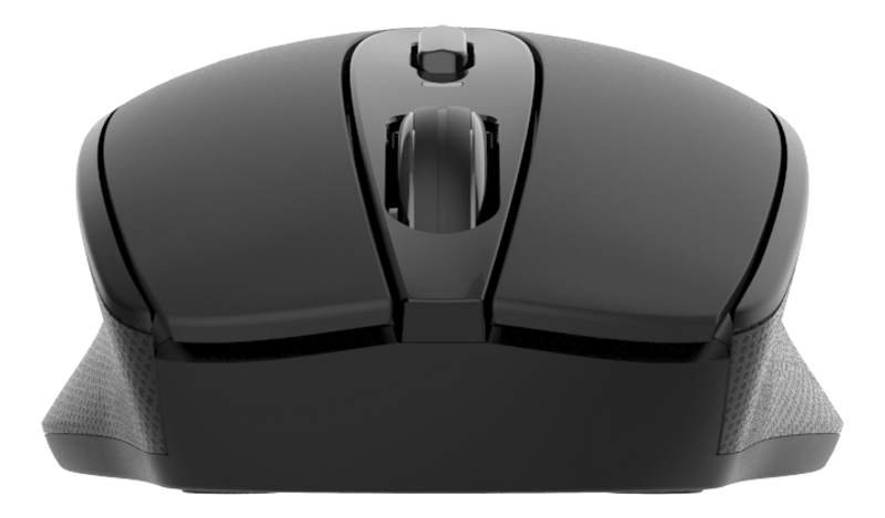 DELTACO Wireless office silent mouse, USB receiver, rubber coated